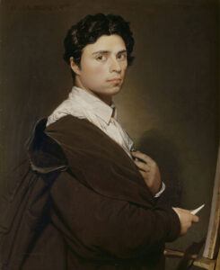 Self Portrait by Jean-Auguste-Dominique Ingres.